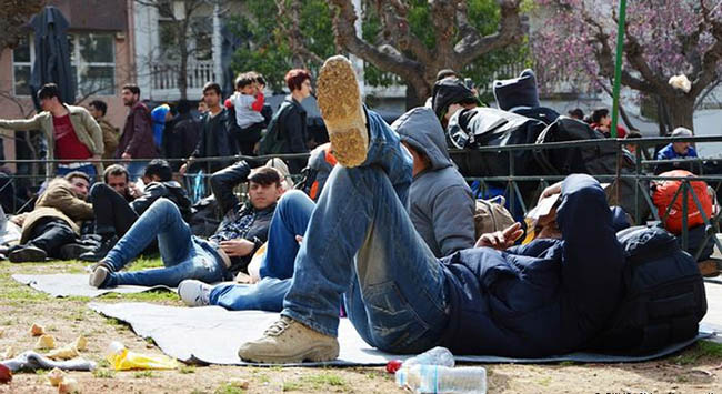 وضیعت تحمل ناپذیر برای مهاجرین عمدتاً افغان در کمپ «الینیکو » در آتن